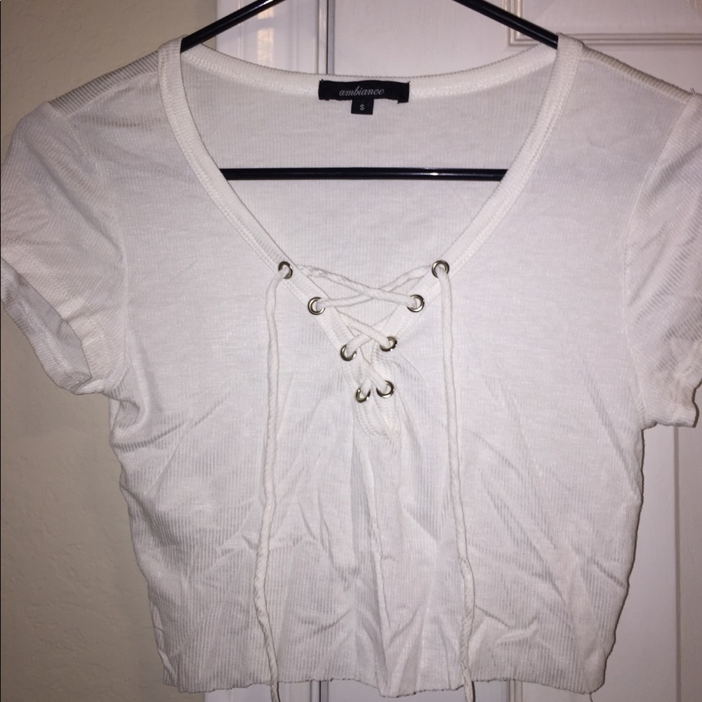 Laced Crop Top